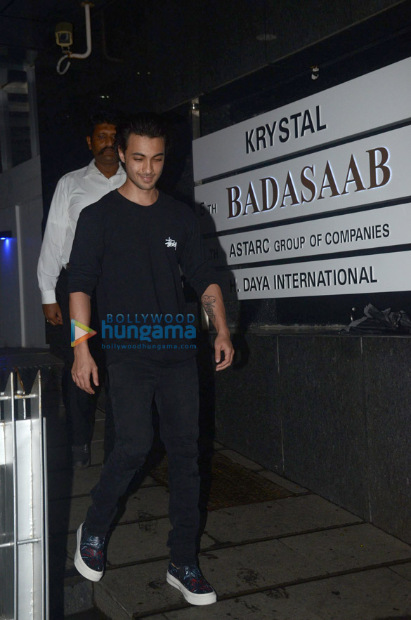 Aayush Sharma and friends snapped at Hakkassan