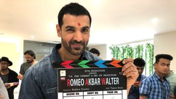 After Parmanu – The Story Of Pokhran, John Abraham starts shooting for Romeo Akbar Walter