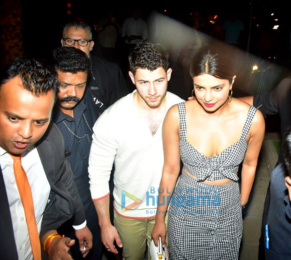 Priyanka Chopra and Nick Jonas spotted at Yauatcha in BKC Priyanka Chopra and Nick Jonas spotted at Yauatcha in BKC