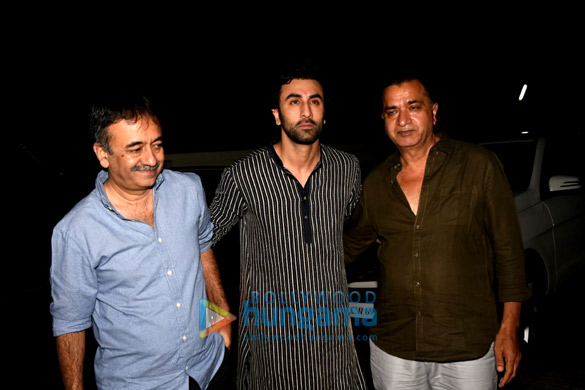 Ranbir Kapoor, Alia Bhatt, Sanjay Dutt, Aamir Khan and others snapped attending the special screening of ‘Sanju’ Ranbir Kapoor, Alia Bhatt, Sanjay Dutt, Aamir Khan and others snapped attending the the special screening of 'Sanju'
