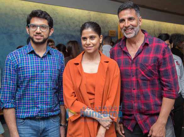 Akshay Kumar hosted a special screening of Marathi film ‘Chumbak’ at Yashraj Film Studio Akshay Kumar hosted a special screening of Marathi film 'Chumbak' at Yashraj Film Studio