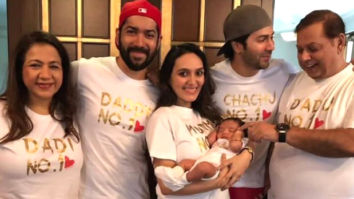 ‘Chachu’ Varun Dhawan shares first glimpse of his niece with Dhawan family portrait