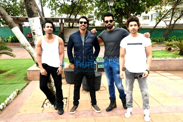 Cast of Paltan snapped during promotions Cast of Paltan snapped during promotions