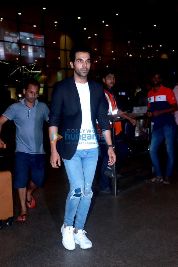 Rajkummar Rao, Harshvardhan Rane and others snapped at the airport last night