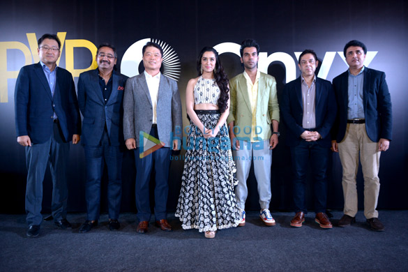 Rajkummar Rao and Shraddha Kapoor launch PVR Onyx