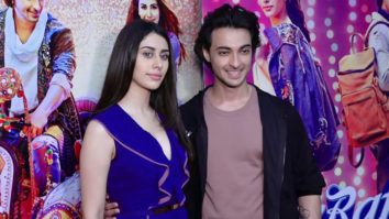SPOTTED: Ayush Sharma and Warina Hussain promoting Loveratri at KC College