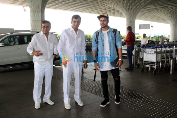 Abbas Burmawalla, Mustan Burmawalla, Rajkumar Hirani and others snapped at the airport
