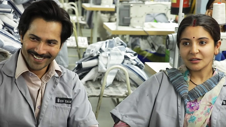 BEHIND THE SCENES: Varun-Anushka work in a textile factory | Sui Dhaaga – Made In India BEHIND THE SCENES Varun-Anushka work in a textile factory Sui Dhaaga - Made In India