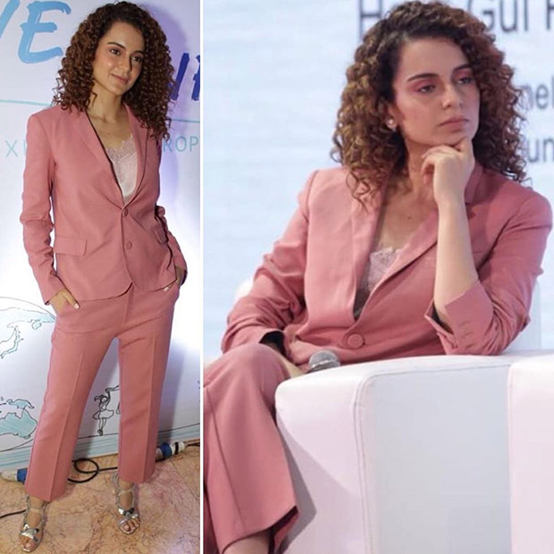 Kangana Ranaut in Pinko pantsuit and Tom Ford sandals (2)