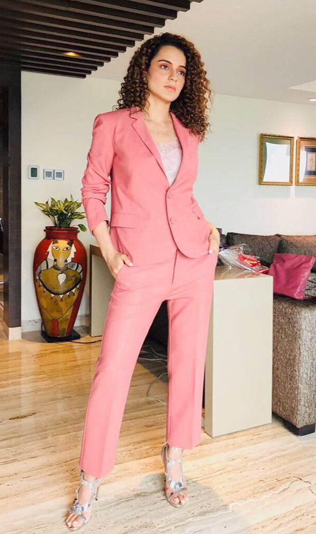 Kangana Ranaut in Pinko pantsuit and Tom Ford sandals (3)