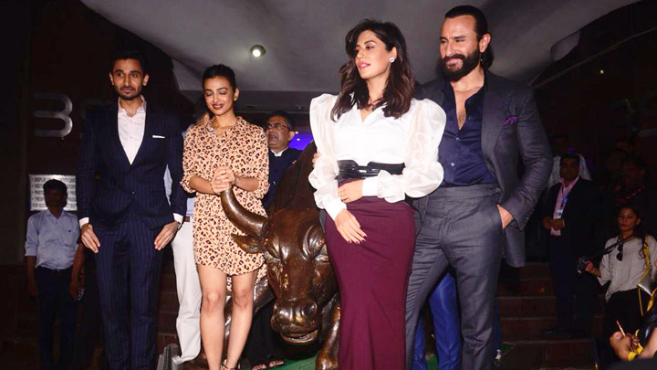 Saif Ali Khan, Radhika Apte, Chitrangda at the trailer launch of Baazaar | part 1 Saif Ali Khan, Radhika Apte, Chitrangda at the trailer launch of Baazaar part 1