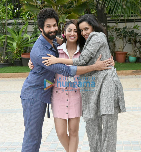 Shraddha Kapoor, Shahid Kapoor and Yami Gautam snapped during Batti Gul ...