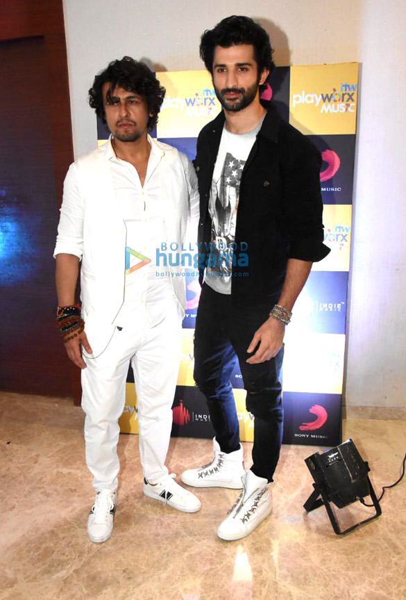Sonu Nigam graces the Sony music song launch Sonu Nigam graces the Sony music song launch