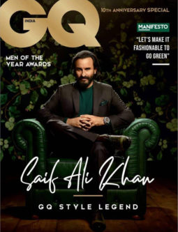 Saif Ali Khan On The Cover Of GQ, Oct 2018