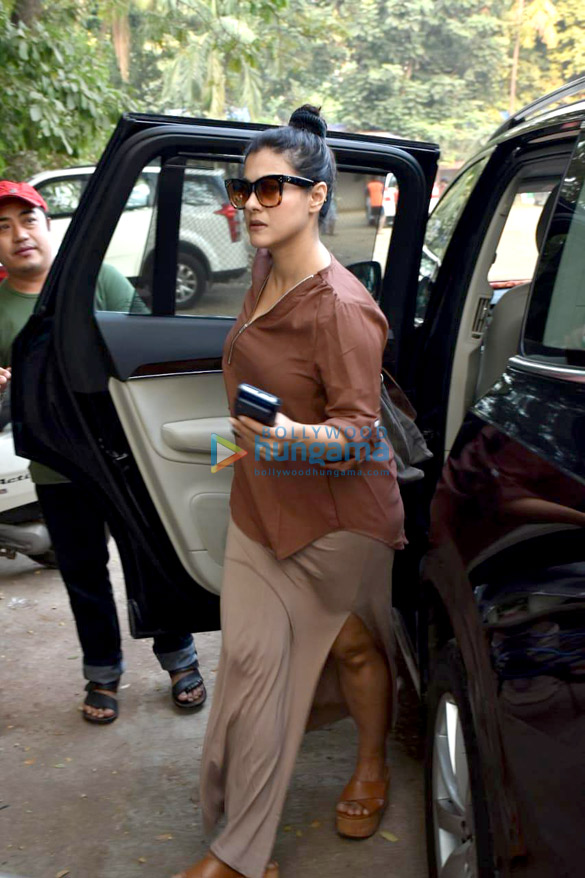 Kajol snapped in Versova