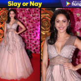 Slay or Nay - Nushrat Bharucha in Dolly J Studio for Lux Gold Rose Awards 2018 (Featured)
