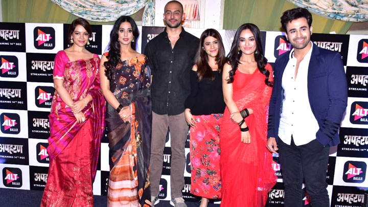 Meet & Greet with Ekta Kapoor & cast of Web-Series Apharan & Naagin 3