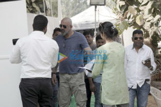 On The Sets Of The Movie Shamshera
