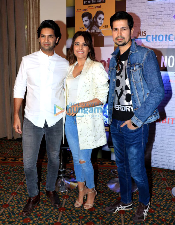 Swara Bhaskar Sumeet Vyas And Purab Kohli Snapped During The Launch Of Voot Original Web Series It S Not That Simple Season 2 Purab Kohli Swara Bhaskar Sumeet Vyas Images Bollywood Hungama