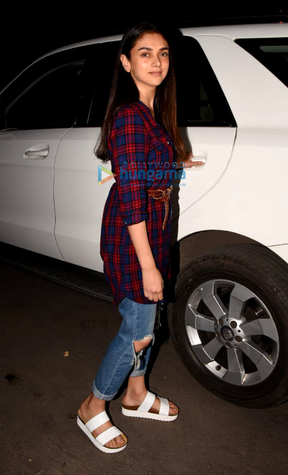 Aditi Rao Hydari and Khushi Kapoor spotted at Yauatcha in BKC