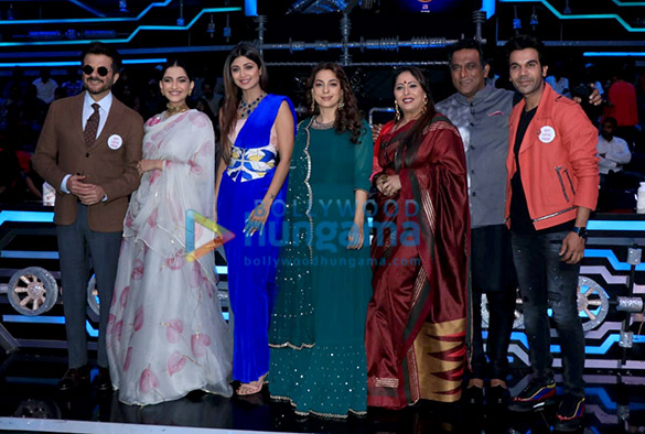 Anil Kapoor, Sonam Kapoor Ahuja, Rajkummar Rao and Juhi Chawla snapped promoting ‘Ek Ladki Ko Dekha Toh Aisa Laga’ on sets of Super Dancer Chapter 3