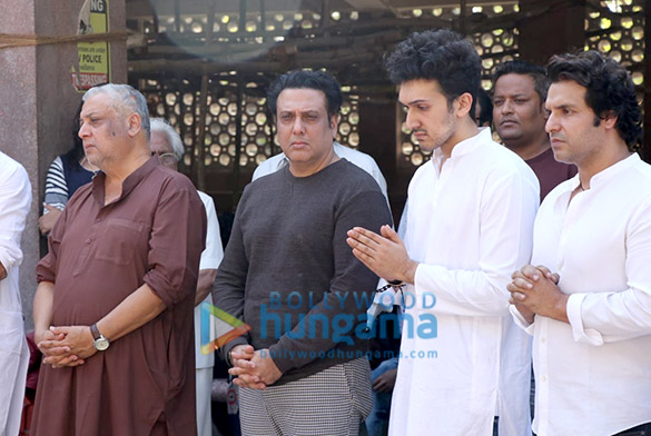 Celebs attend the last rites ceremony of Govinda’s nephew Dumpy