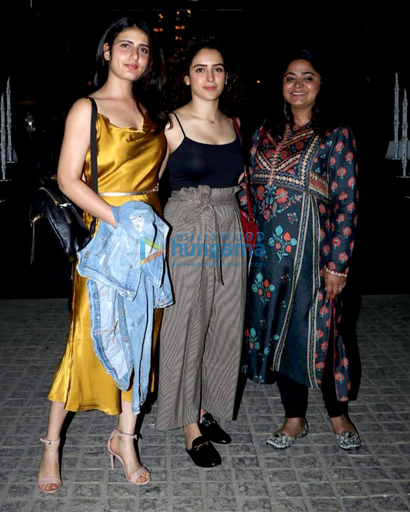 Fatima Sana Shaikh, Sanya Malhotra, Twinkle Khanna and others spotted at Soho House in Juhu