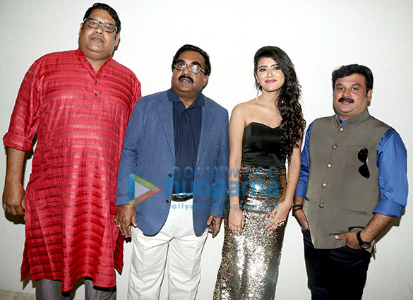 Priya Prakash Varrier graces the teaser launch of the film Sridevi Bungalow at The View
