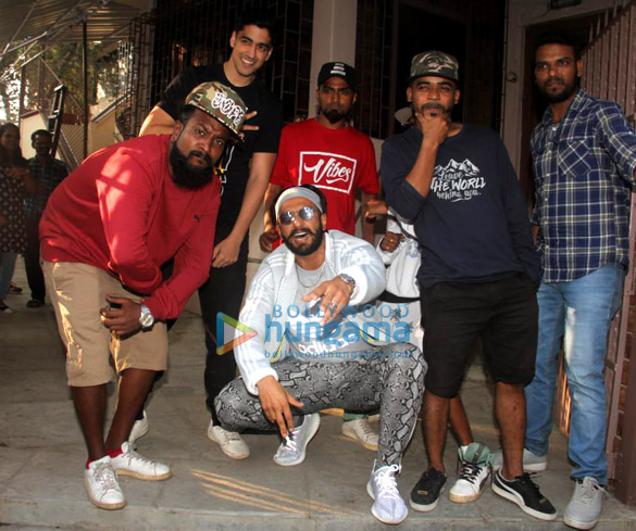 Ranveer Singh and Zoya Akhtar spotted at a dubbing studio