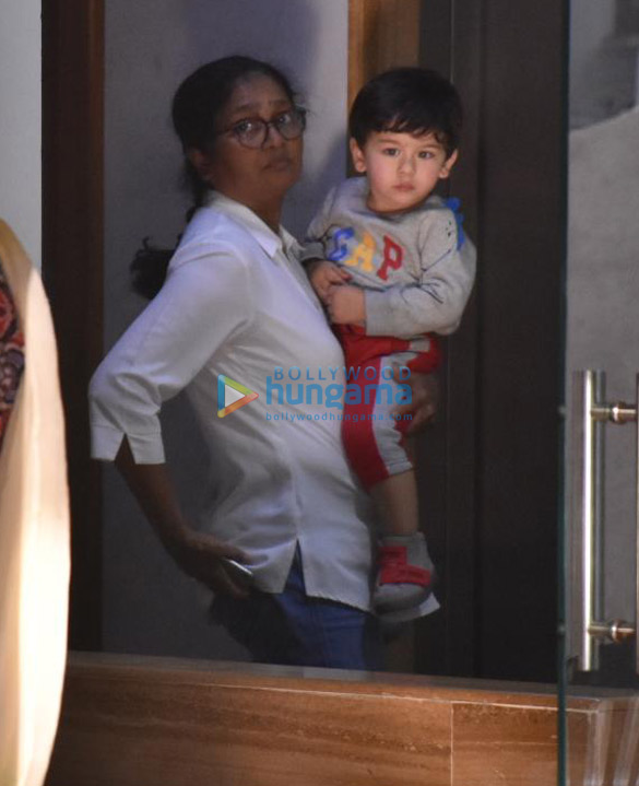 Taimur Ali Khan spotted at Bandra