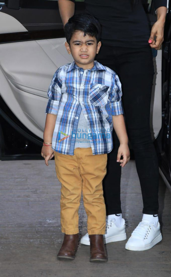 Tusshar Kapoor’s son Laksshya Kapoor spotted in Juhu