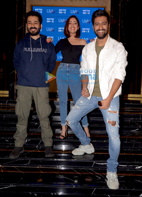Vicky Kaushal and Yami Gautam grace the special screening of ‘Uri’ for the Indian Army Officers Vicky Kaushal and Yami Gautam grace the special screening of ‘Uri’ for the Indian Army Officers