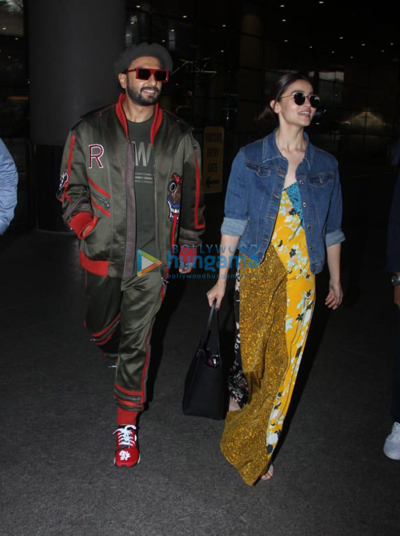 Alia Bhatt, Ranveer Singh and others snapped at the airport