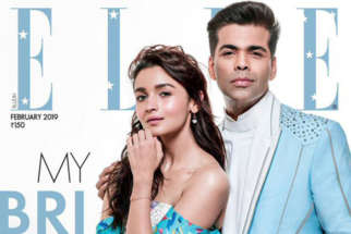 Alia Bhatt, Karan Johar On The Cover Of Elle