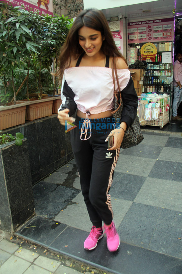 Nidhhi Agerwal spotted in Bandra