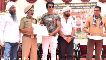 Sonu Sood attends an event honouring the martyrs of the Pulwama terror attack