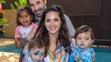 Sunny Leone has the SWEETEST message for her twin kids Asher and Noah for their first birthday and here’s what it says!