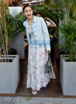 Alia Bhatt and Akansha Ranjan Kapoor snapped at Kitchen Garden, Juhu