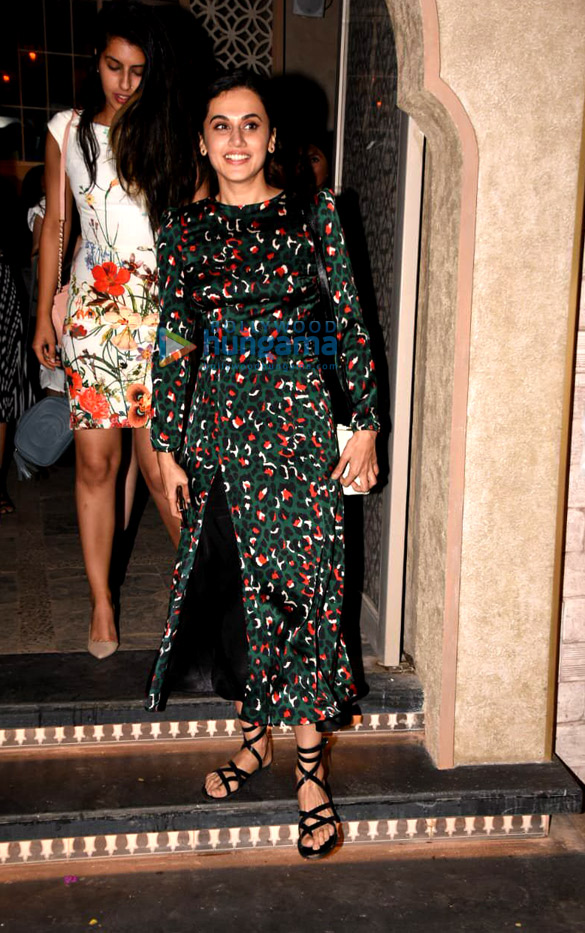 Taapsee Pannu, Sidharth Malhotra, Fardeen Khan and others snapped in Mumbai