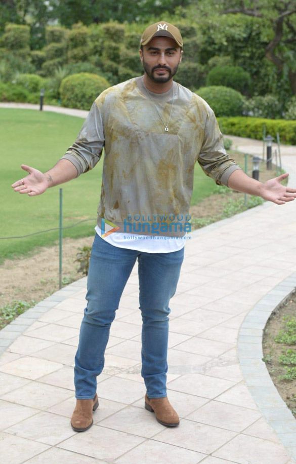 Photos: Arjun Kapoor & director Rajkumar Gupta snapped during India’s Most Wanted promotions in Delhi