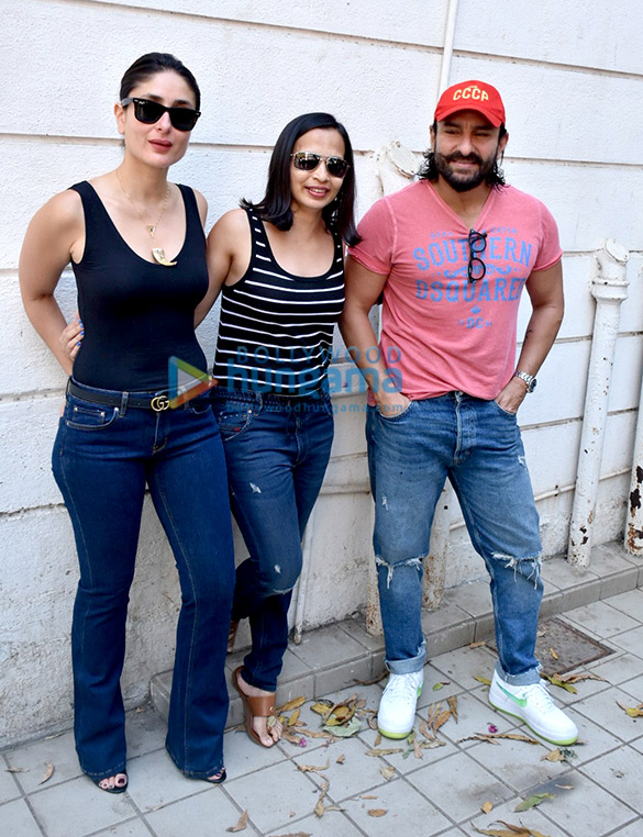 Photos: Saif Ali Khan and Kareena Kapoor Khan snapped at Rujuta Diwekar’s clinic