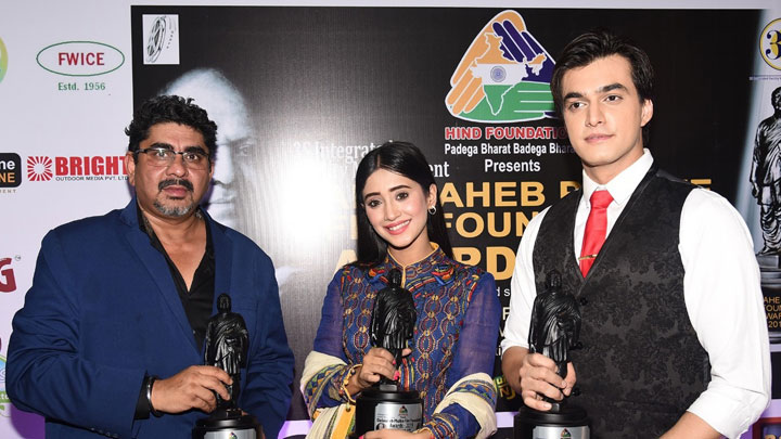 Shivangi Joshi, Moshin Khan, Soundarya Sharma & others at Dadasaheb Phalke Awards 2019 Shivangi Joshi, Moshin Khan, Soundarya Sharma & others at Dadasaheb Phalke Awards 2019