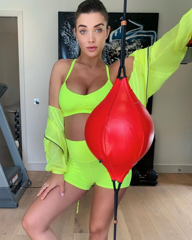 Gym Goals: Amy Jackson is glad that she is at it even after being pregnant for six months! 