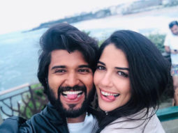This photo of Arjun Reddy actor Vijay Deverakonda making goofy faces with Brazilian actress Izabelle Leite is going viral