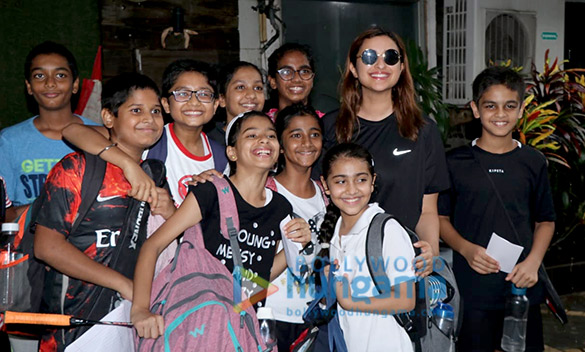 Photos: Parineeti Chopra snapped during badminton practice at Khar Gymkhana Photos: Parineeti Chopra snapped during badminton practice at Khar Gymkhana