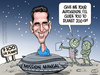 Bollywood Toons: Mission Mangal joins Rs. 100 crore club!