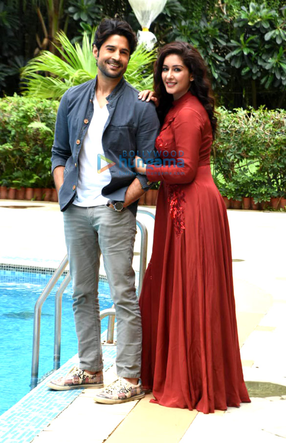 Photos: Rajeev Khandelwal and Sameeksha Singh snapped promoting their film ‘Pranaam’