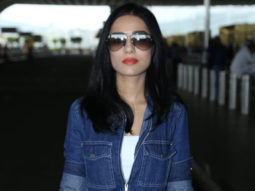 Amrita Rao spotted at Airport