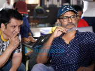 on the sets of the movie Chhichhore