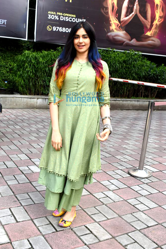 Photos: Adah Sharma snapped attending the Jagran Festival at Cinepolis